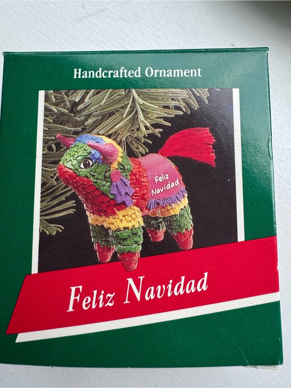 Hallmark Piñata 'Feliz Navidad' Vintage Ornament